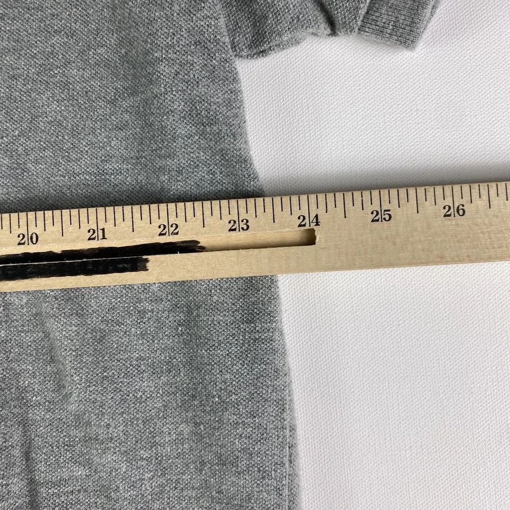 Vintage Polo Jeans Co Shirt Mens XL Grey Short Sleeve Cotton Polo Ralph Lauren